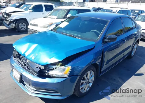 2015 Volkswagen Jetta 1.8T Se из США, поврежденный, VIN 3VWD17AJ4FM352578